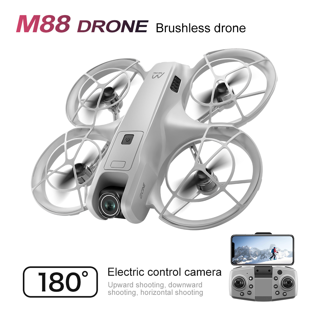 Drone Camera Professional - M88 Mini Drone Professional HD 4K