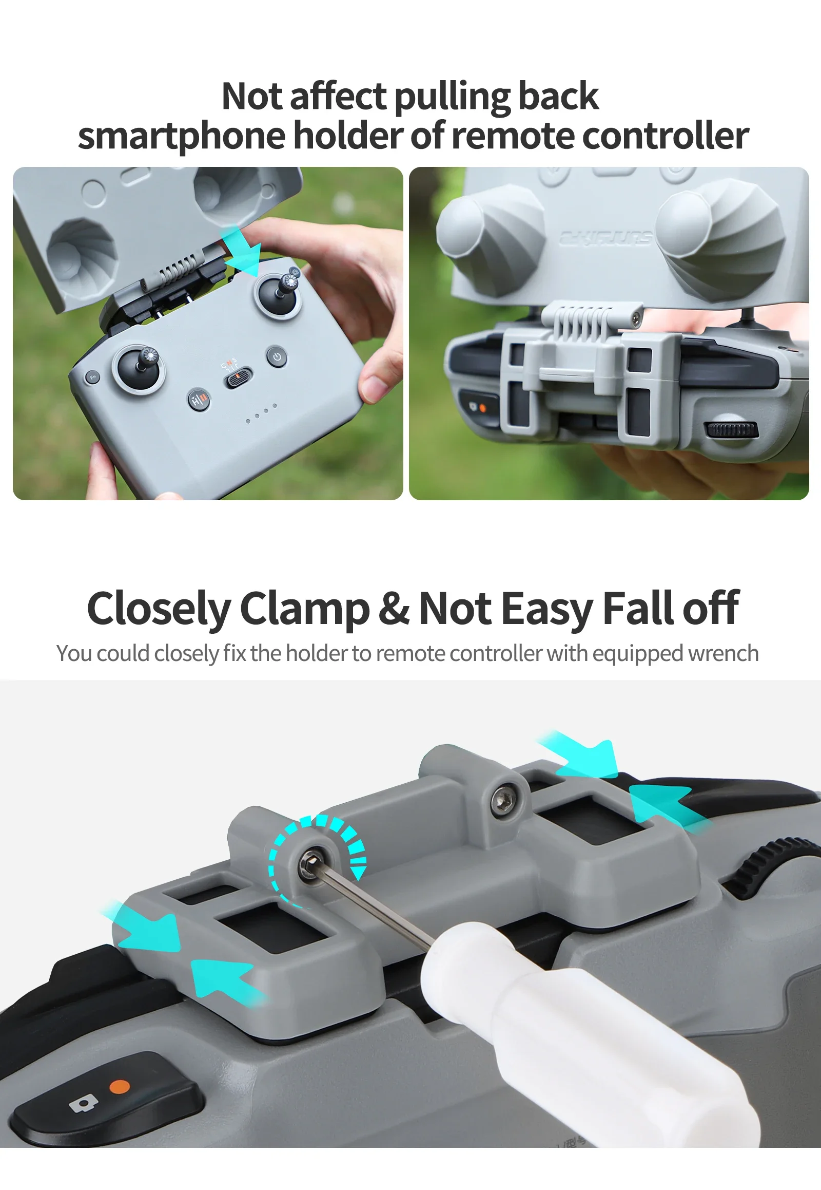 2 in 1 Controller Protector Su - огляд і ціна Dji Drone Mini 3