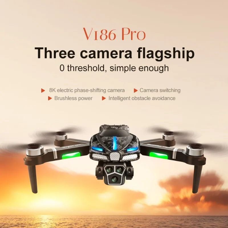 New V186 Pro Drone Professiona - огляд і ціна Drone Camera Professional