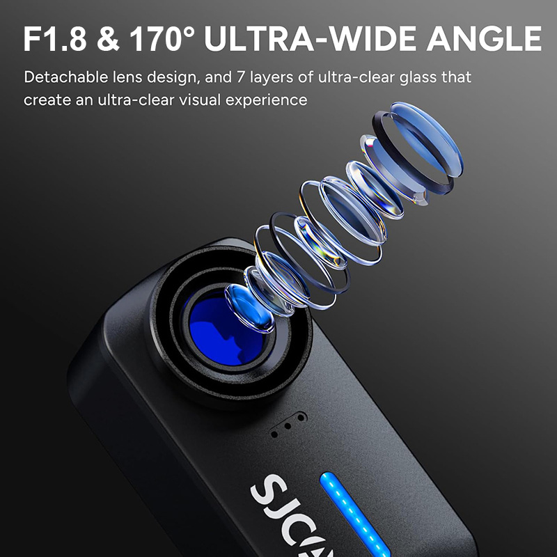 SJCAM C110+ Action Camera Six  - огляд і ціна Drone Camera Action