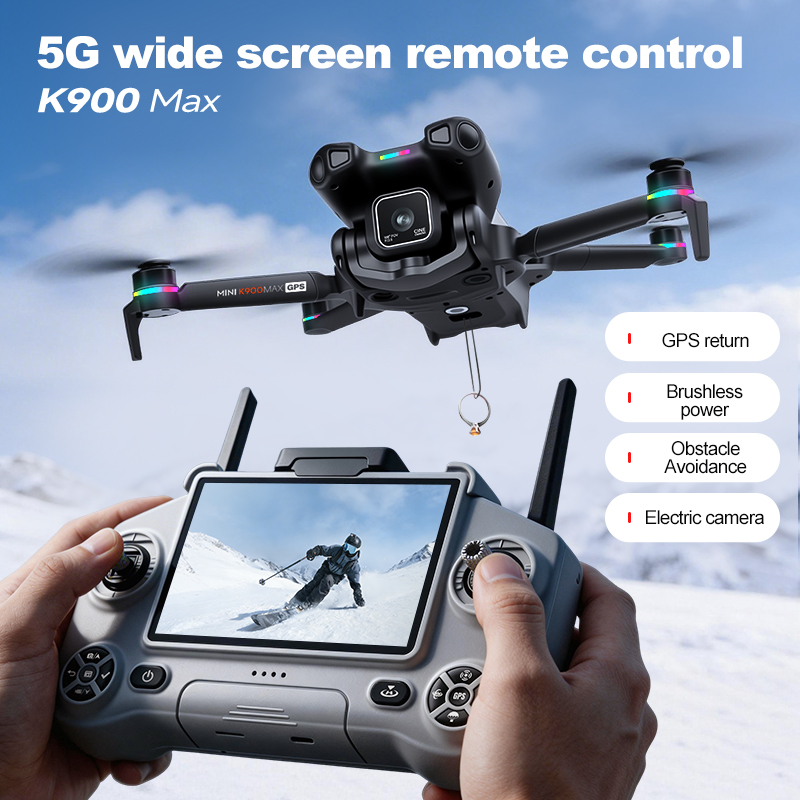 New K900 MAX GPS Drone with 4K - огляд і ціна Drone Camera Night Vision