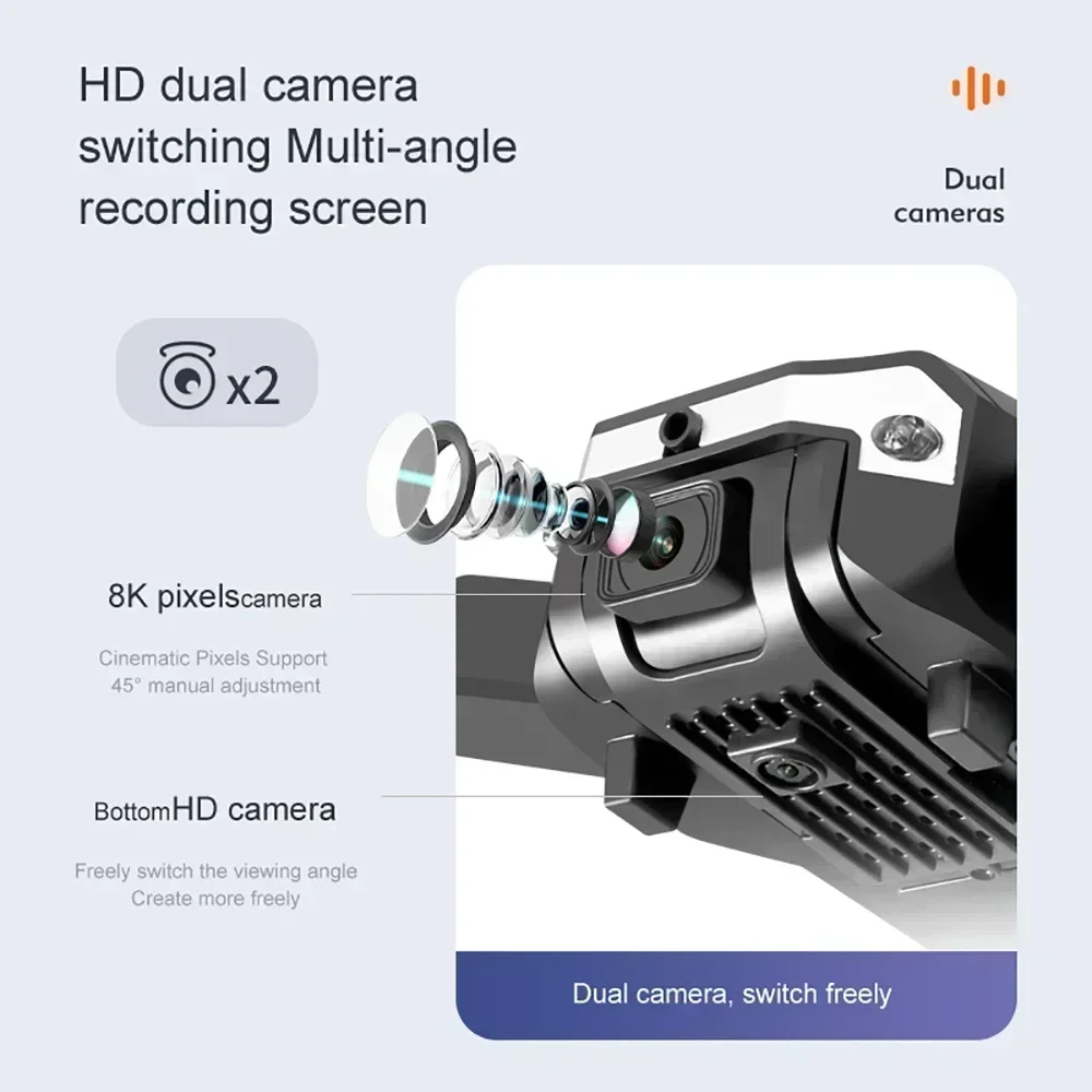 G6 Pro 8K Dual-Camera Drone, 5 - огляд і ціна Drone Camera Mount