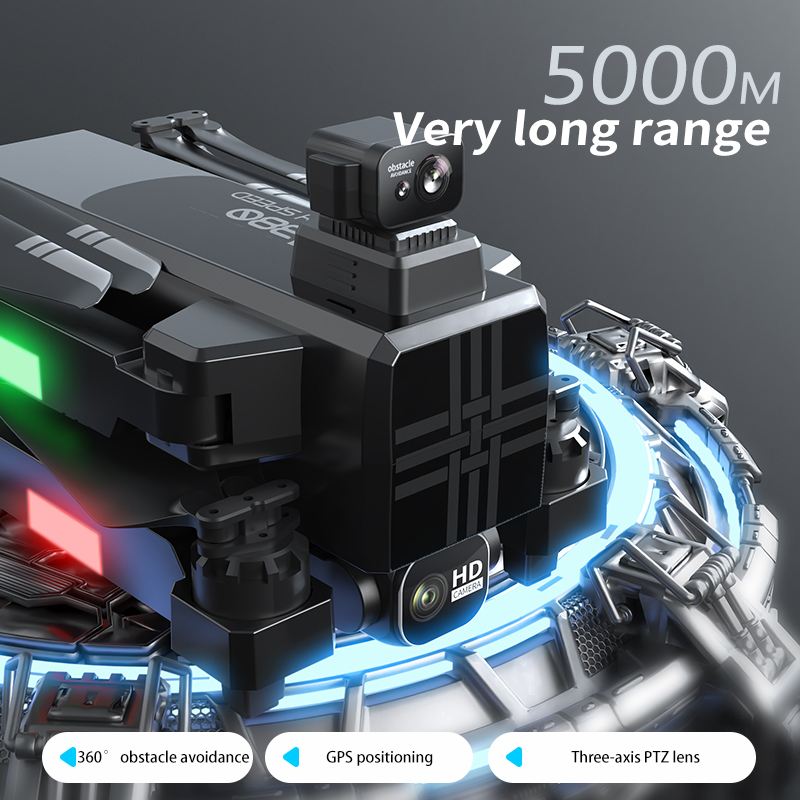 A380 Drone 4K HD Three Axis An - огляд і ціна Drone Camera Lens