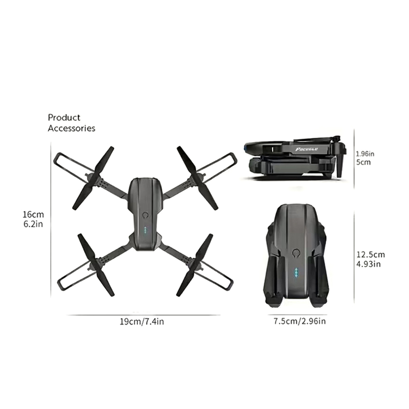FACEGLE UAV E99 Nova RC Drone  - огляд і ціна Drone Camera Mount