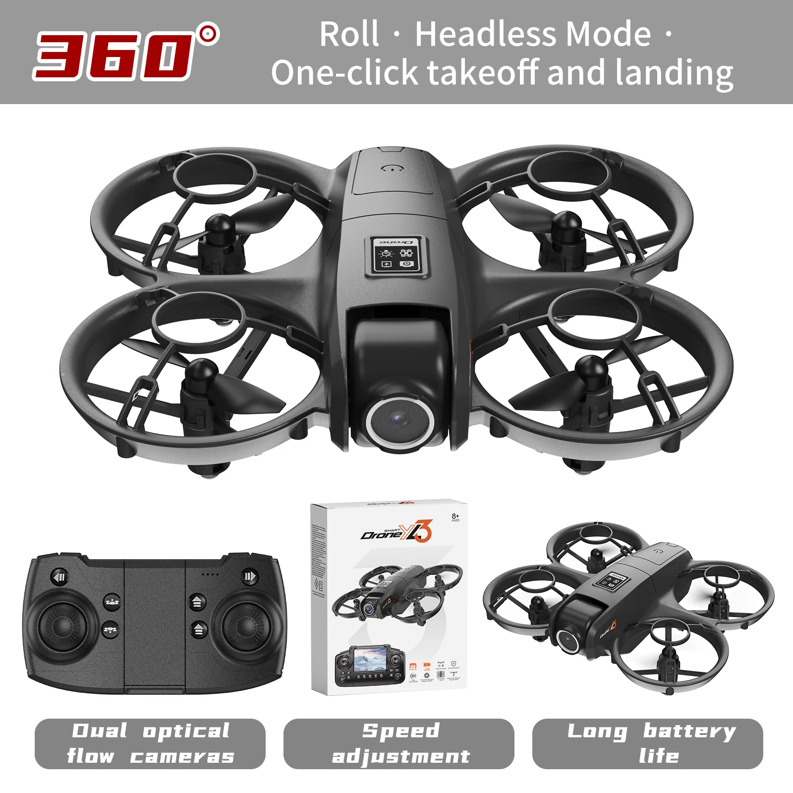 New YL3 RC Drone 8K 1080P Wide - огляд і ціна Drone Camera Night Vision